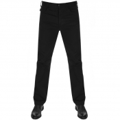 Emporio Armani J21 Regular Fit Stretch Jeans Black